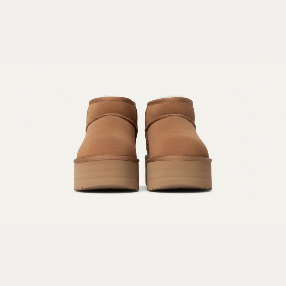 Mini Platform Ankle Boot Sydney - Brown