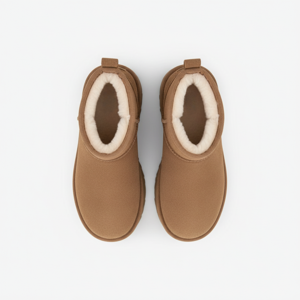 Mini Platform Ankle Boot Sydney - Brown