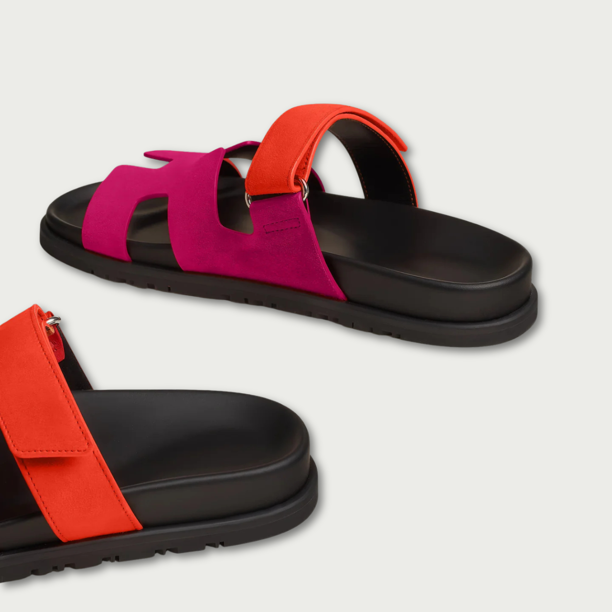 Sandals Roma - Orange & Pink