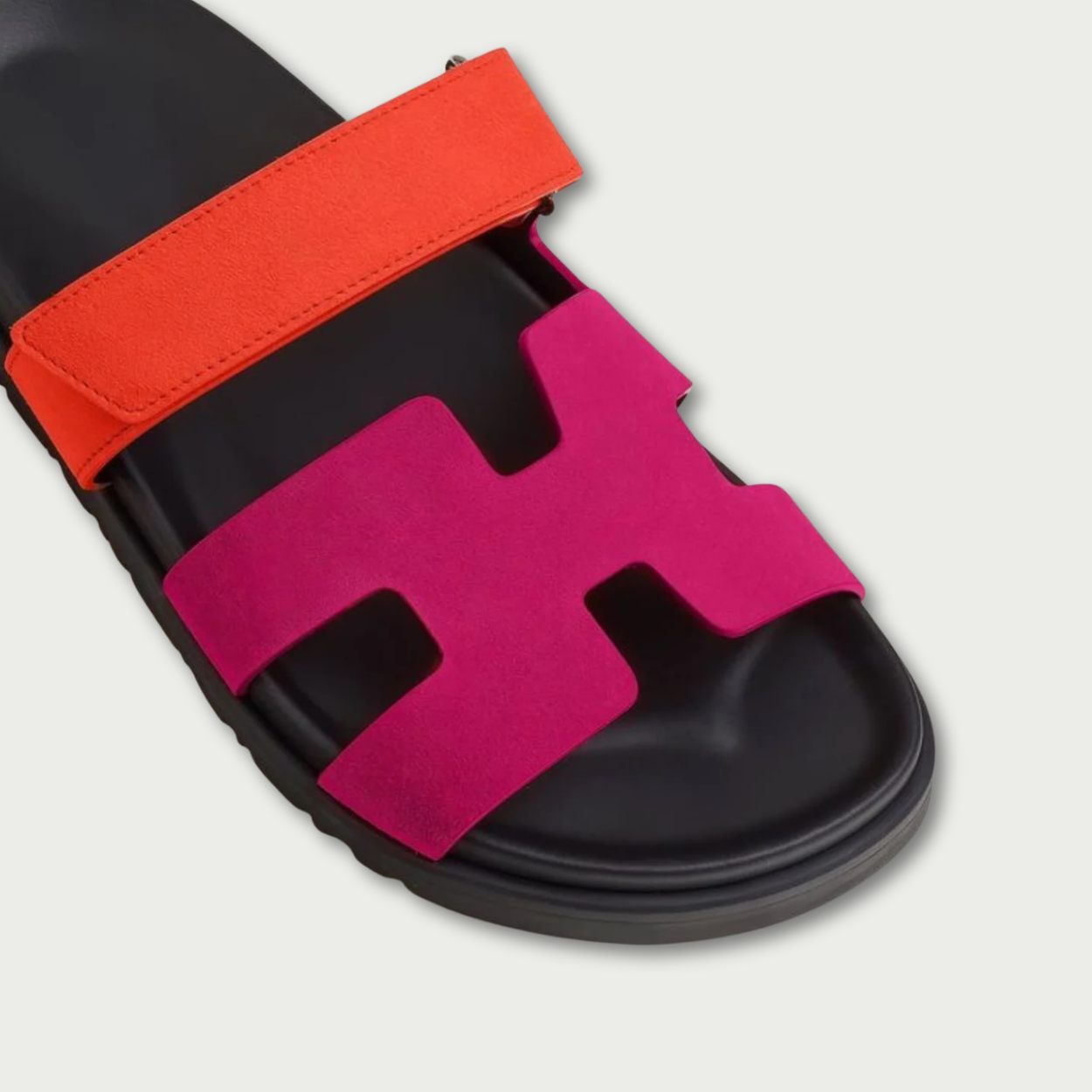 Sandals Roma - Orange & Pink