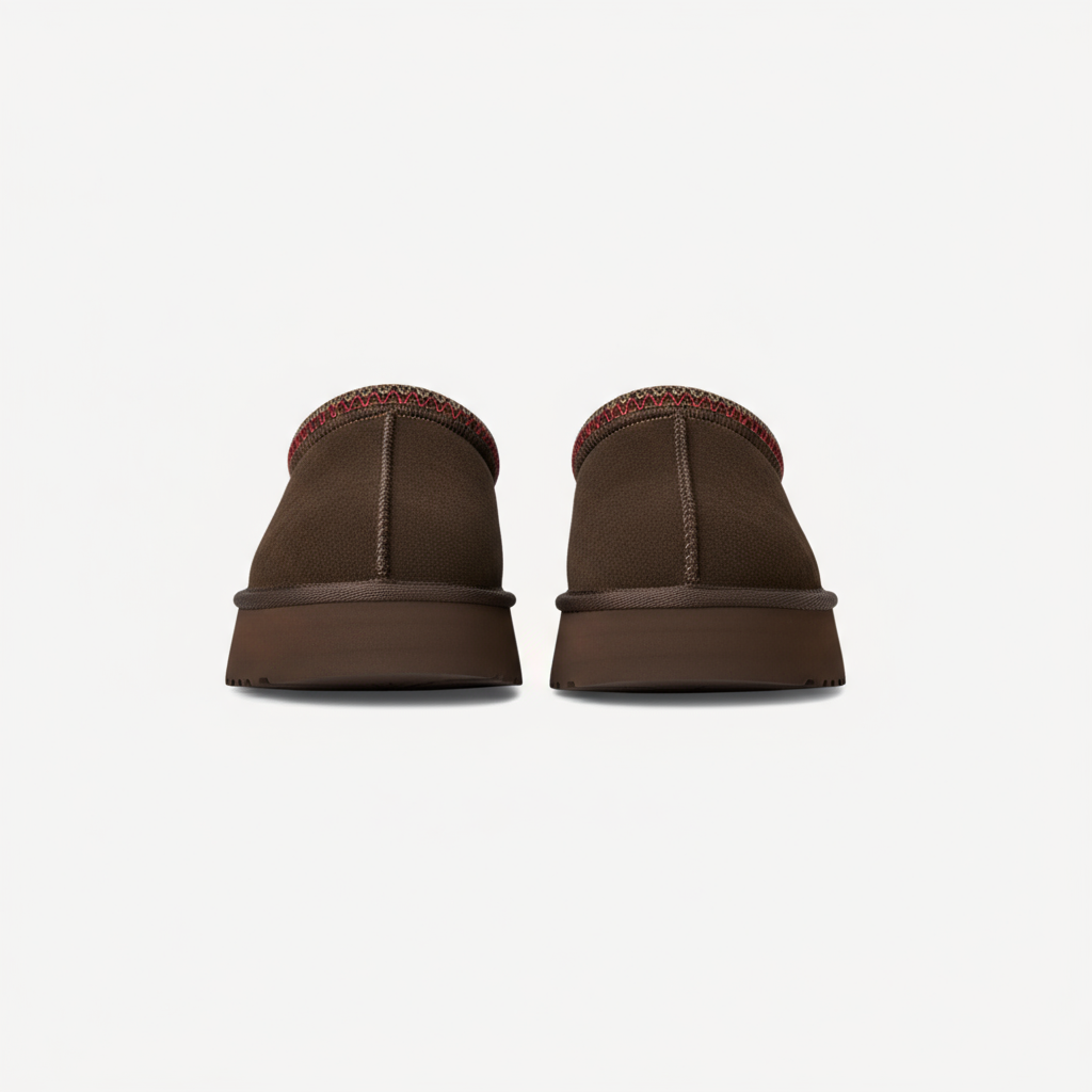 Platform Mules Sydney - Dark Brown