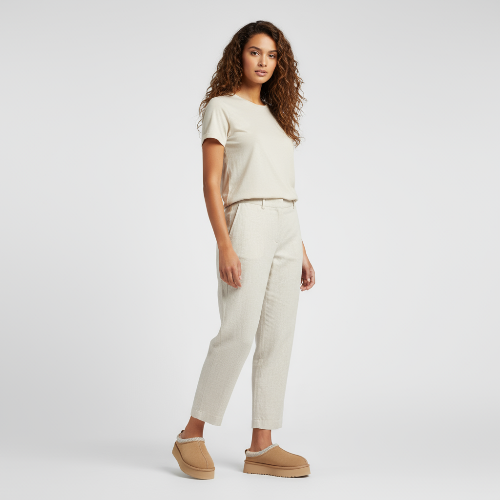 Platform Mules Sydney - Beige