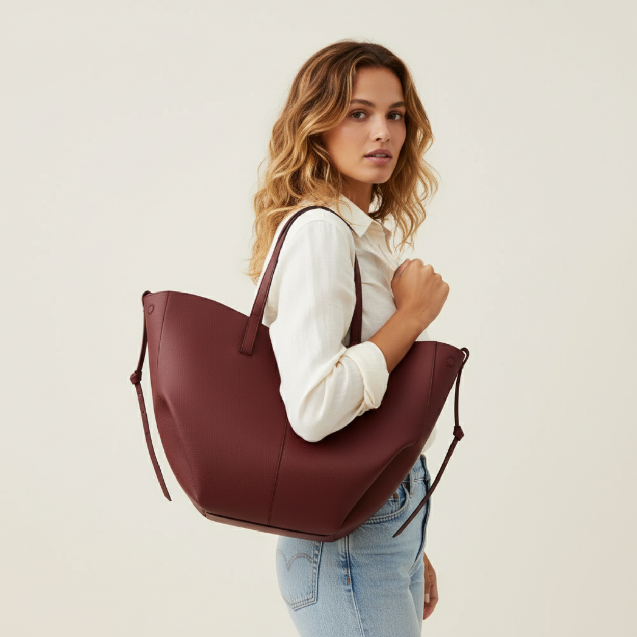 Tote Bag Stella - Burgundy / Limited Edition