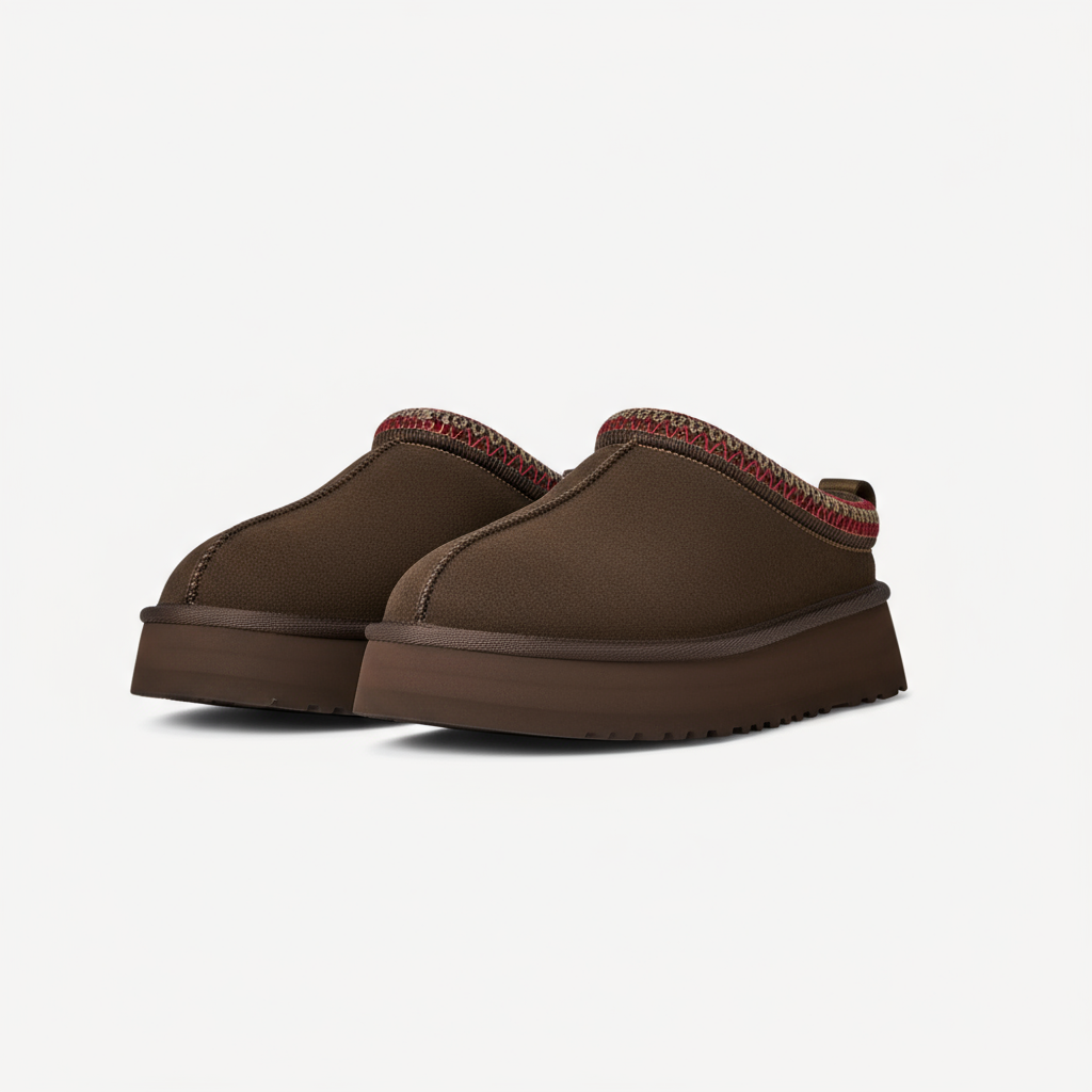 Platform Mules Sydney - Dark Brown